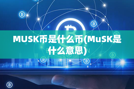 MUSK币是什么币(MuSK是什么意思)