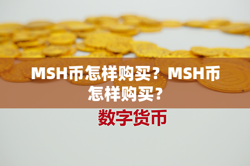 MSH币怎样购买？MSH币怎样购买？