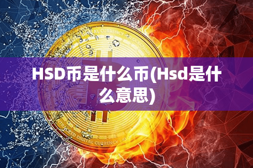 HSD币是什么币(Hsd是什么意思)