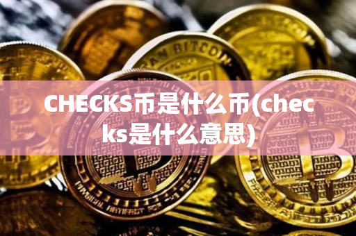 CHECKS币是什么币(checks是什么意思)