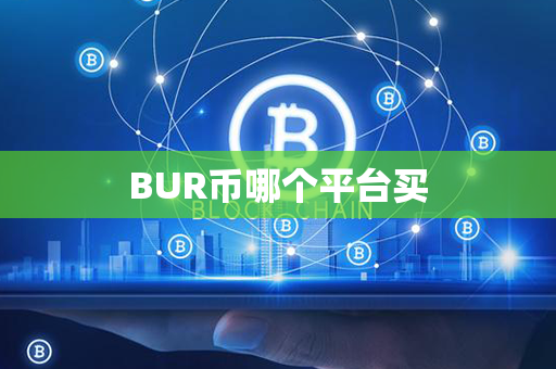 BUR币哪个平台买