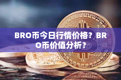 BRO币今日行情价格？BRO币价值分析？