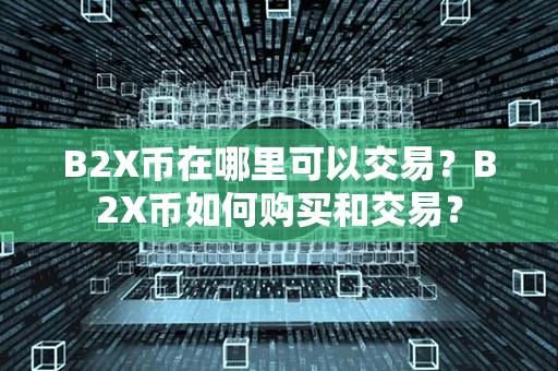 B2X币在哪里可以交易？B2X币如何购买和交易？