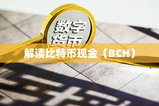 解读比特币现金（BCH）