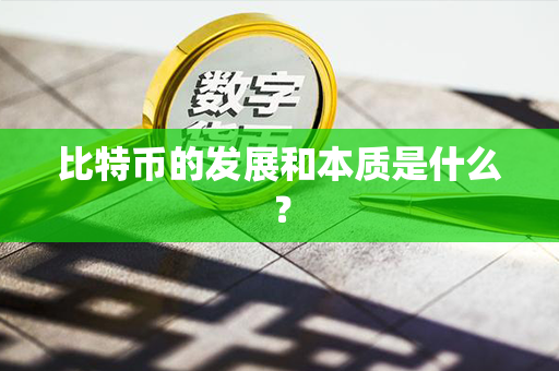 比特币的发展和本质是什么？