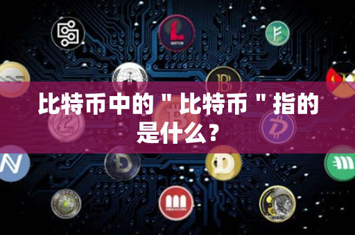 比特币中的＂比特币＂指的是什么？