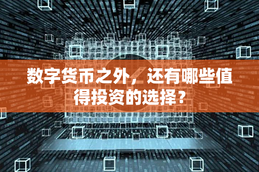 数字货币之外，还有哪些值得投资的选择？