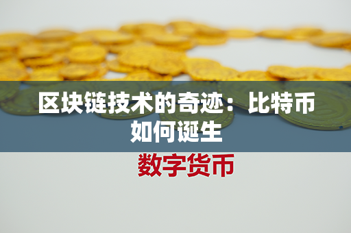 区块链技术的奇迹：比特币如何诞生